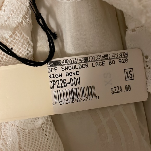 NWT Nightcap Off the Shoulder Lace Bodysuit - Picture 4 of 5